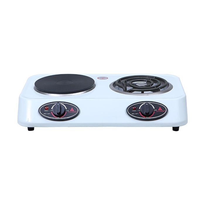 Hanabishi HES120FC Electric Stove Dual Burner Coil and Hotplate