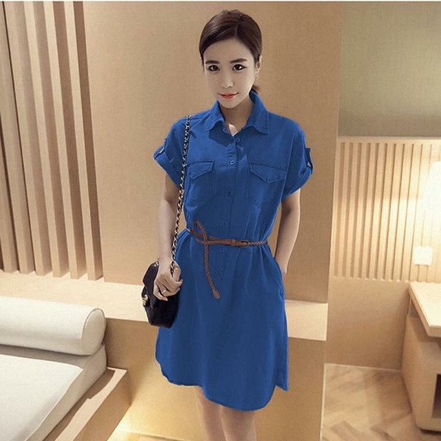 Shopee hotsell denim dress