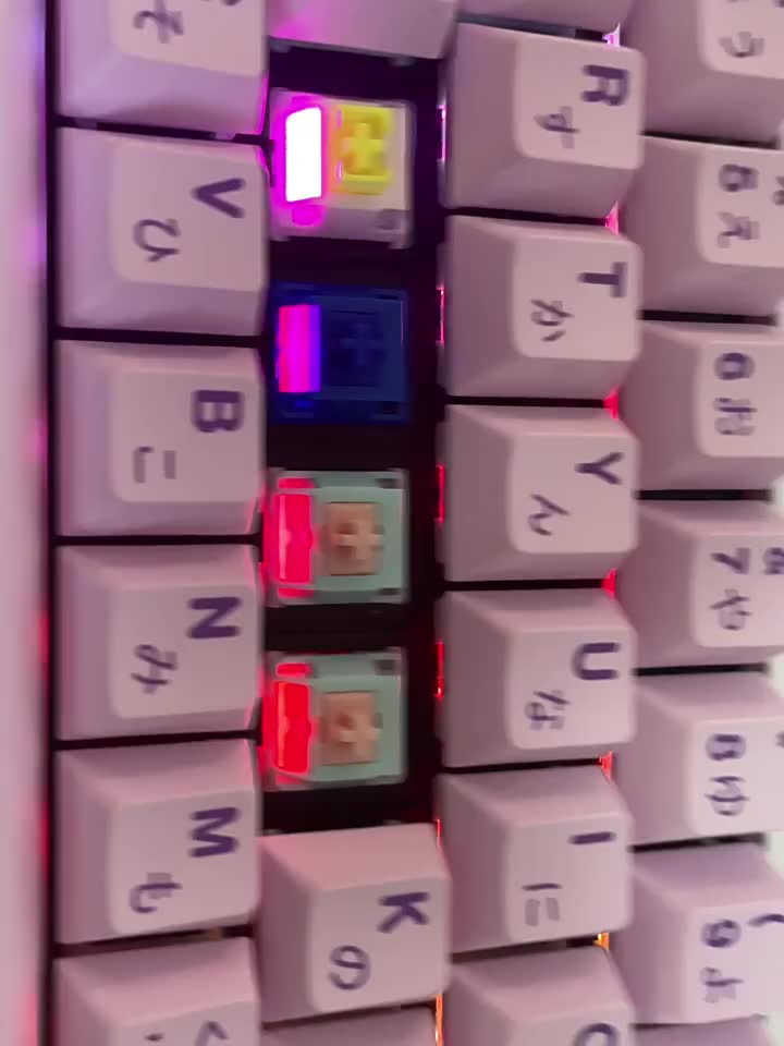 Mechanical Keyboard Switch Light Guide Column RGB Diffuser Universal ...