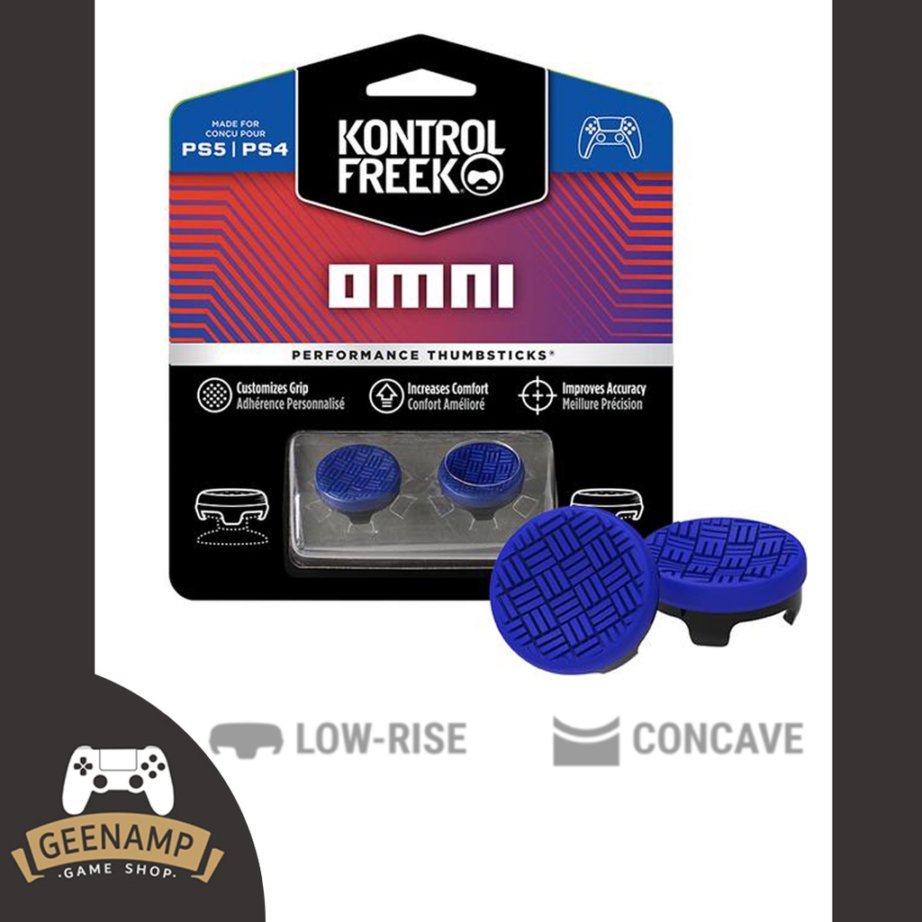 KontrolFreek: Performance Thumbsticks for PS4 & PS5 OMNI BLUE (4 Pin ...