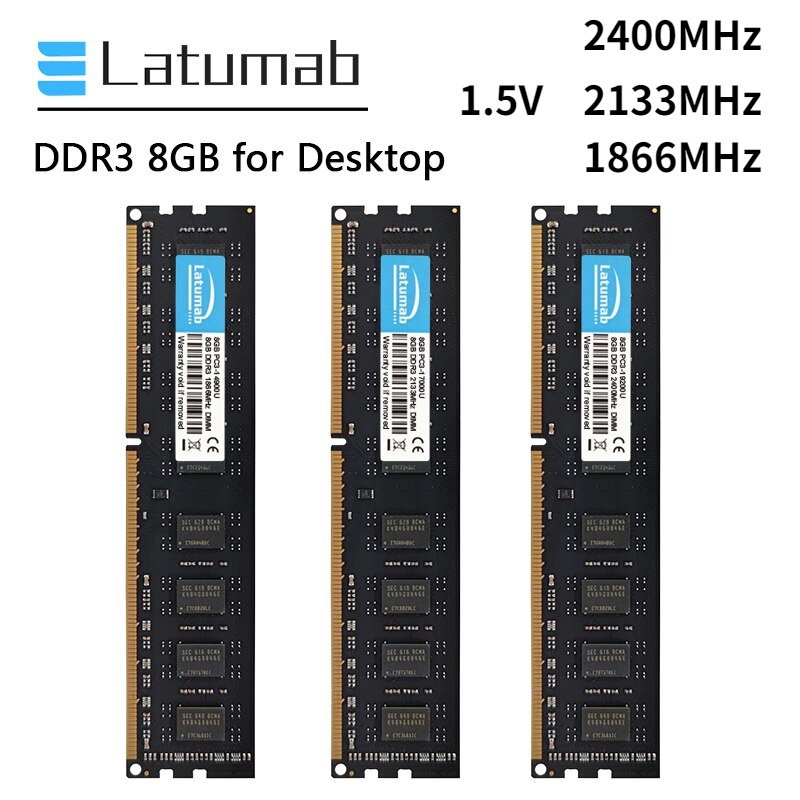 Latumab RAM DDR3 8GB 1866MHz 2133MHz Desktop Memory 240 Pins DIMM 1.5V DDR3 RAM Memory Module Shopee Philippines