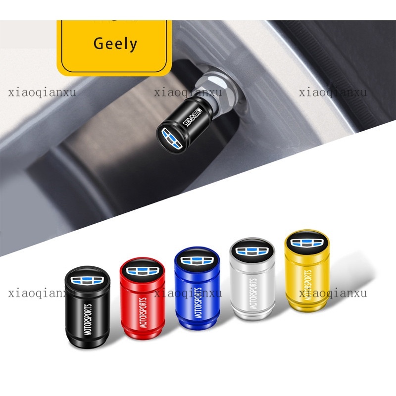 Car Wheel Tire Valve Tyre Caps Case For Geely Emgrand Atlas Coolray EC7 ...