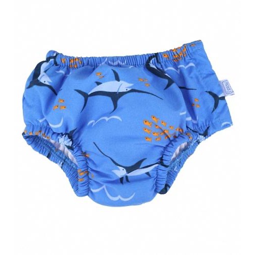 Iplay Swim Diaper Fabric Swimming Diaper - Periwinkle Fish | Shopee ...