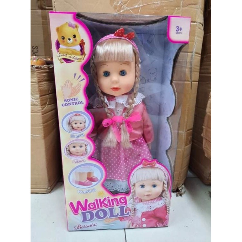 Belinda walking cheap talking doll