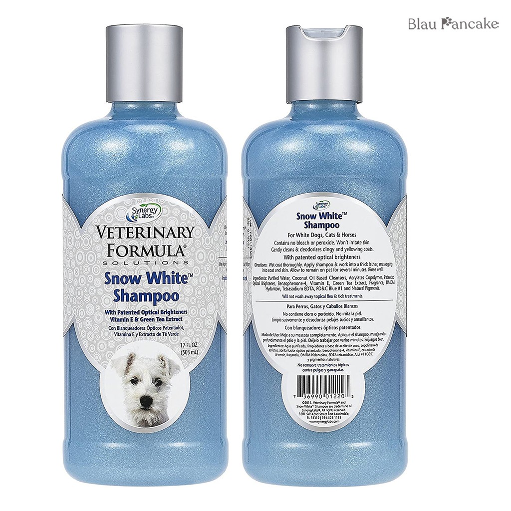 Snow white best sale dog shampoo