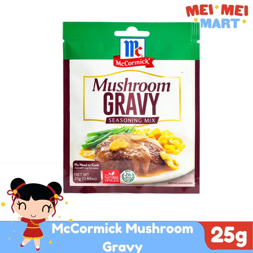 McCormick Mushroom Gravy 25g | Shopee Philippines