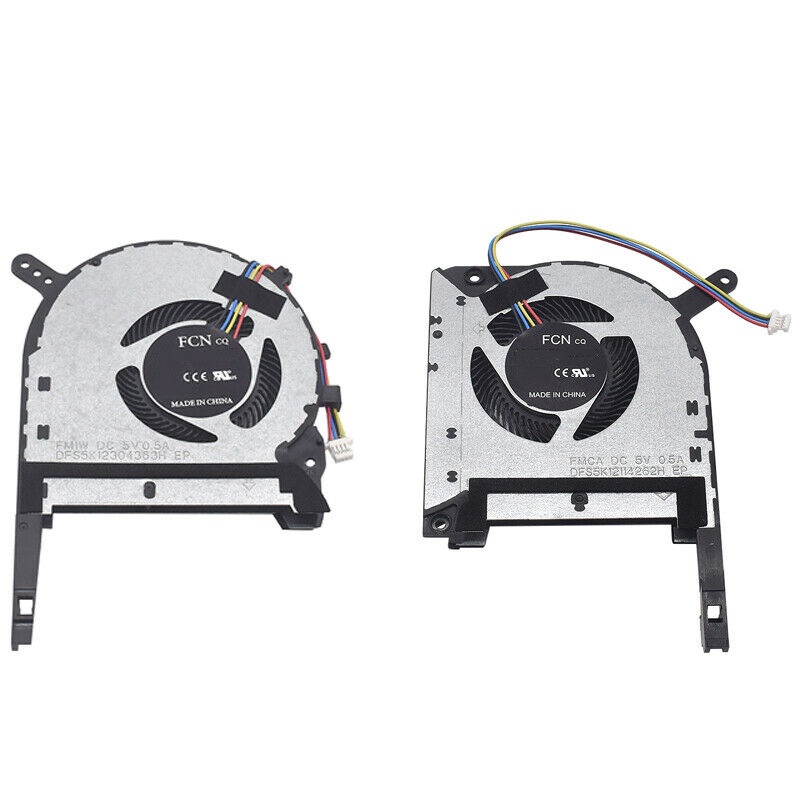 GPU CPU Cooling Fans For ASUS TUF Gaming A15 FA506 IV FA506IU FA506IH