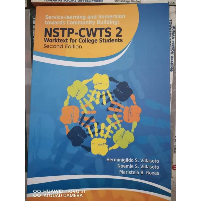 NSTP CWST 2 Work Text for College Students 2nd Edition | Shopee Philippines