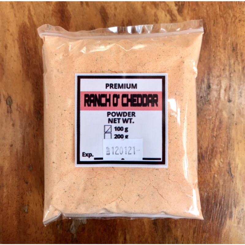 100G Ranch o’ Cheddar Sour Cheese Potato French Fries Powder Flavorings ...