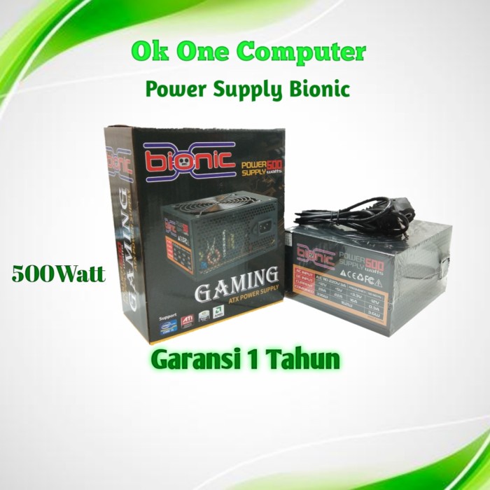 New 500watt Bionic Power Supply | Shopee Philippines