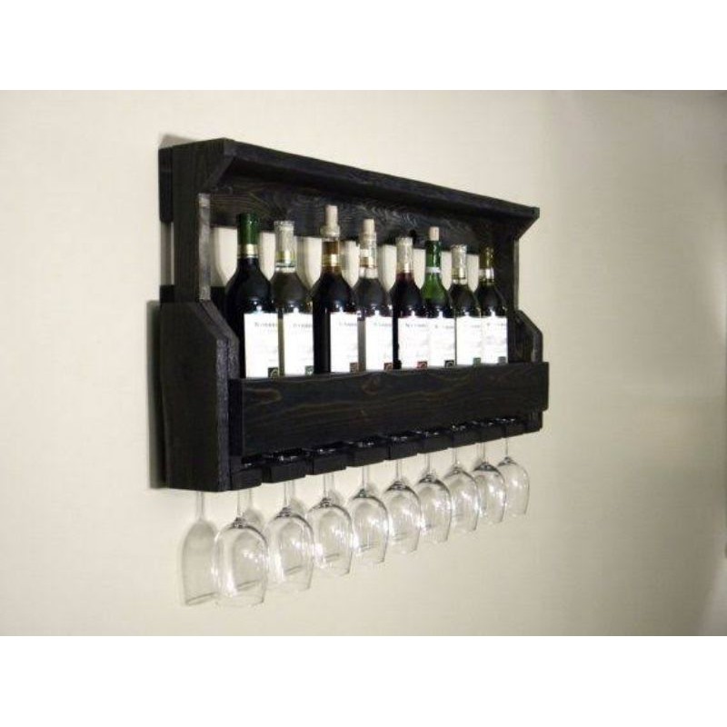 Painted wine rack 35x50x12cm (Please see second and third for the ...