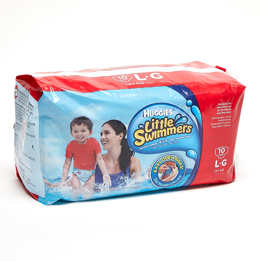 Huggies Little Swimmers Disposable Diaper Large 14kg 10s Shopee Philippines