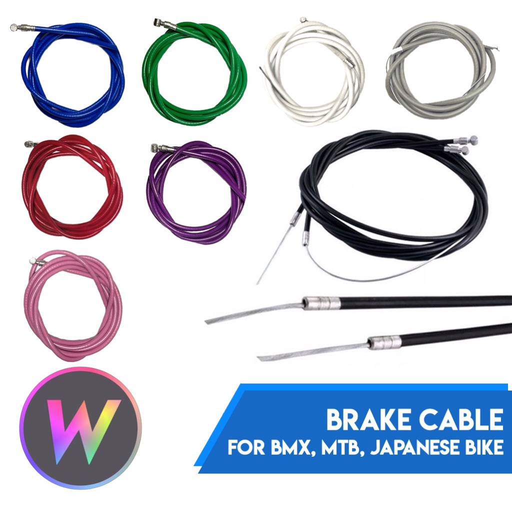 Front and Rear Brake Cable Wire For MTB BMX Japanese Bike