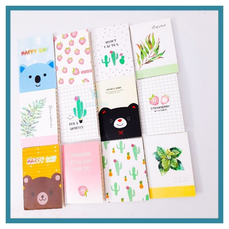 Cute Cartoon Note Book+ | Shopee Philippines