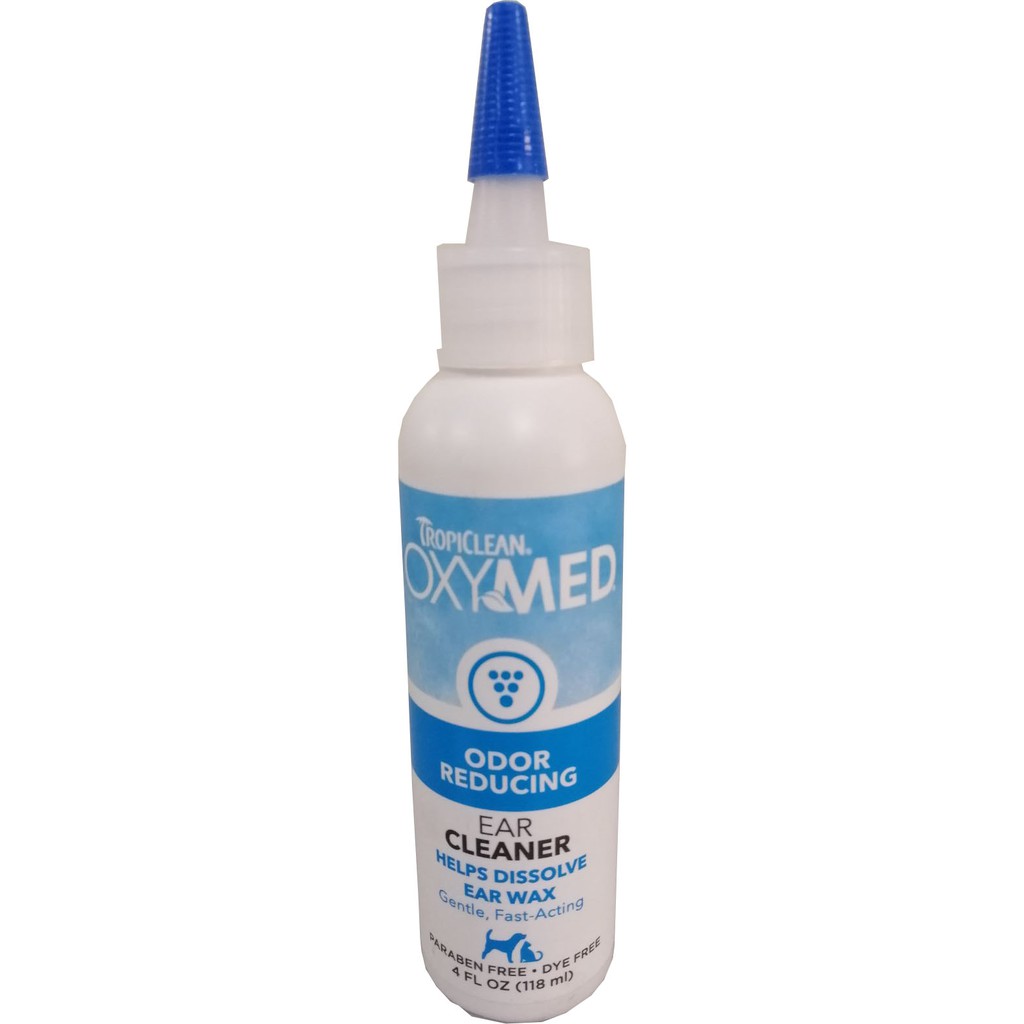 Tropiclean oxymed ear outlet cleaner