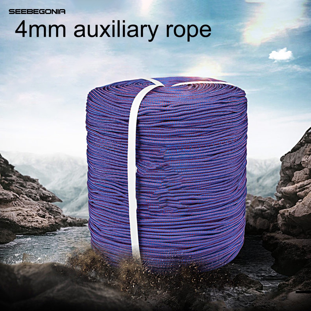 New* 10m Mountaineering Rope XINDA Climbing Auxiliary Cord Clothesline ...