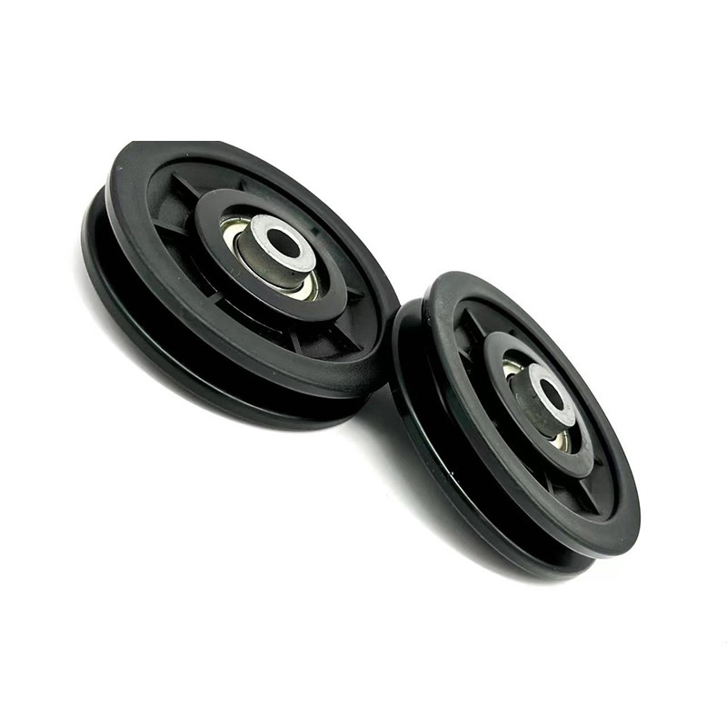 90mm Cable Gym Equipment Pulley Wheel Bearing Nylon Gym Cable Pulley