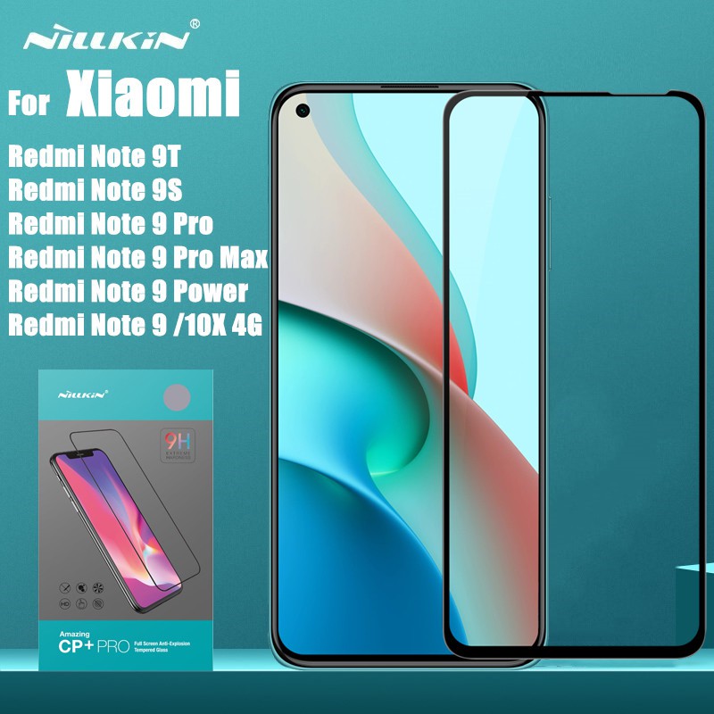 Xiaomi Redmi Note 9t 9s 9 Pro Max Nillkin Cppro Full Cover Tempered Glass Shopee Philippines 5517