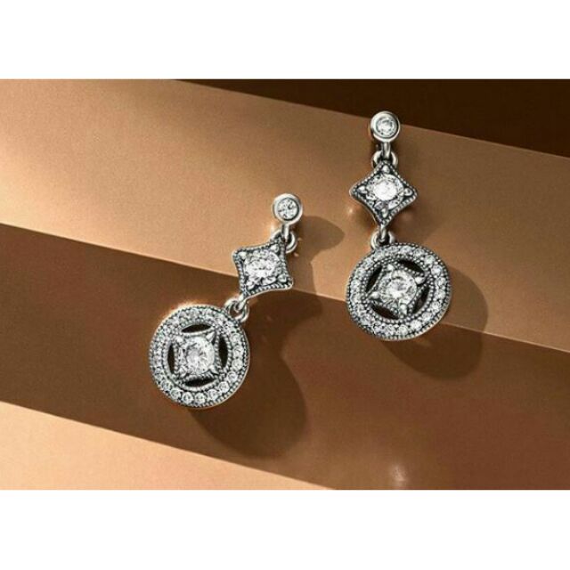 Pandora vintage drop deals earrings