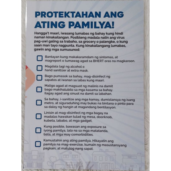Iwas Covid Sign / Signage, Laminated A4 Size | Shopee Philippines