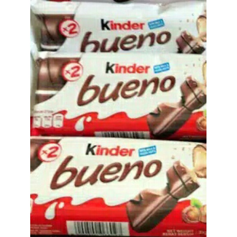 Kinder bueno t2 43 Grams 1 pack 30 pcs | Shopee Philippines