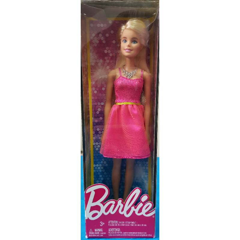 Barbie glitz discount doll coral dress