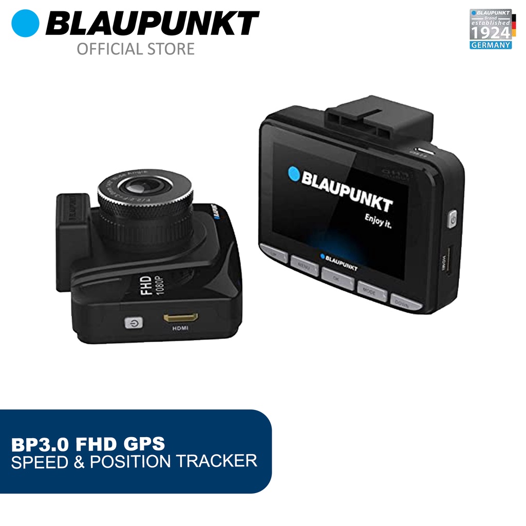 Blaupunkt BP3.0 FHD GPS Digital Video Recorder / Dashcam Shopee