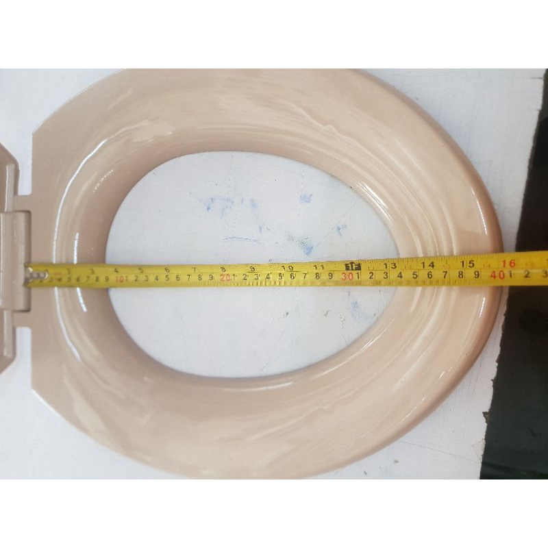 TOTO Toilet PVC Seat Cover Beige Shopee Philippines
