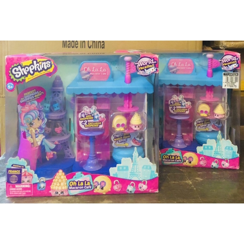 Shopkins oh la store la macaron cafe