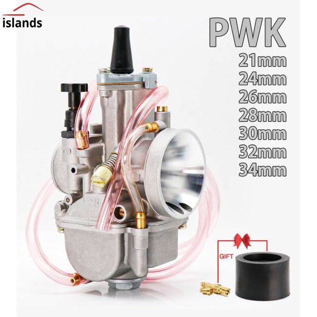 ready Motorcycle Carburetor PWK 21 24 26 28 30 32 34mm Carb For ATV ...