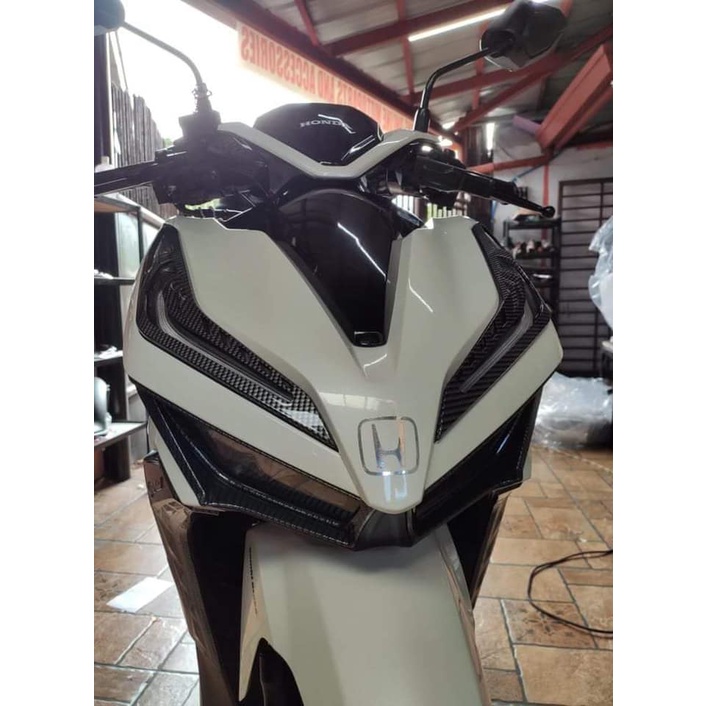 Honda Click 3 in 1 Carbon garnish (Click V2 V3 V4 125i &150i / Click ...
