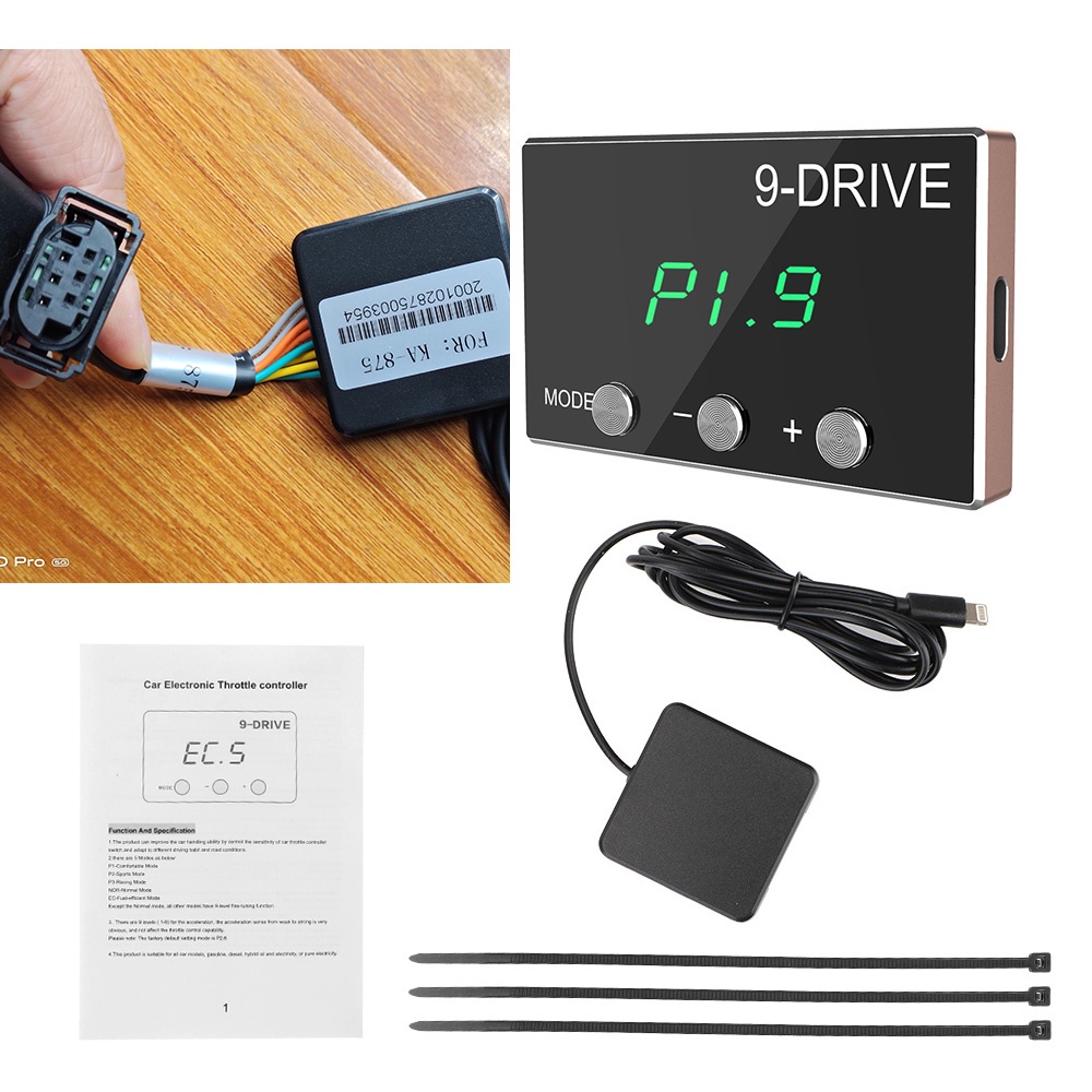 Portable Pedal Booster Racing Accelerator Potent Booster Throttle Response Controller Shopee