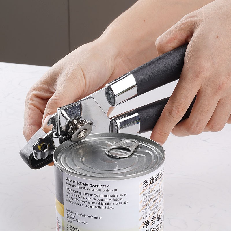 1 pc Stainless steel Can Opener Heavy Duty Professional Tin Can Opener  Kitchen Craft Multifunction Can