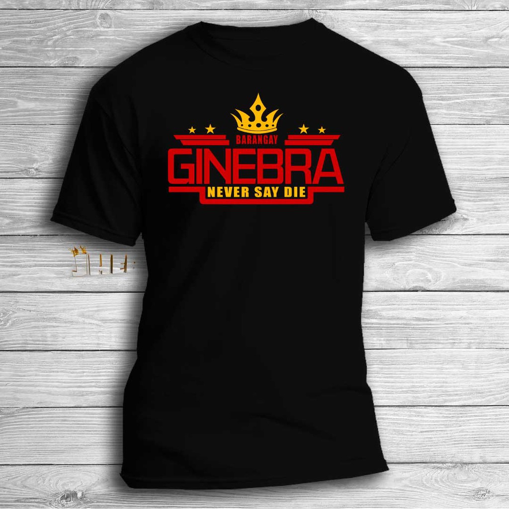 Brgy ginebra t shirt champion store