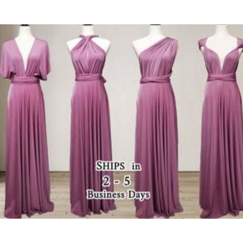 Dark old hot sale rose gown