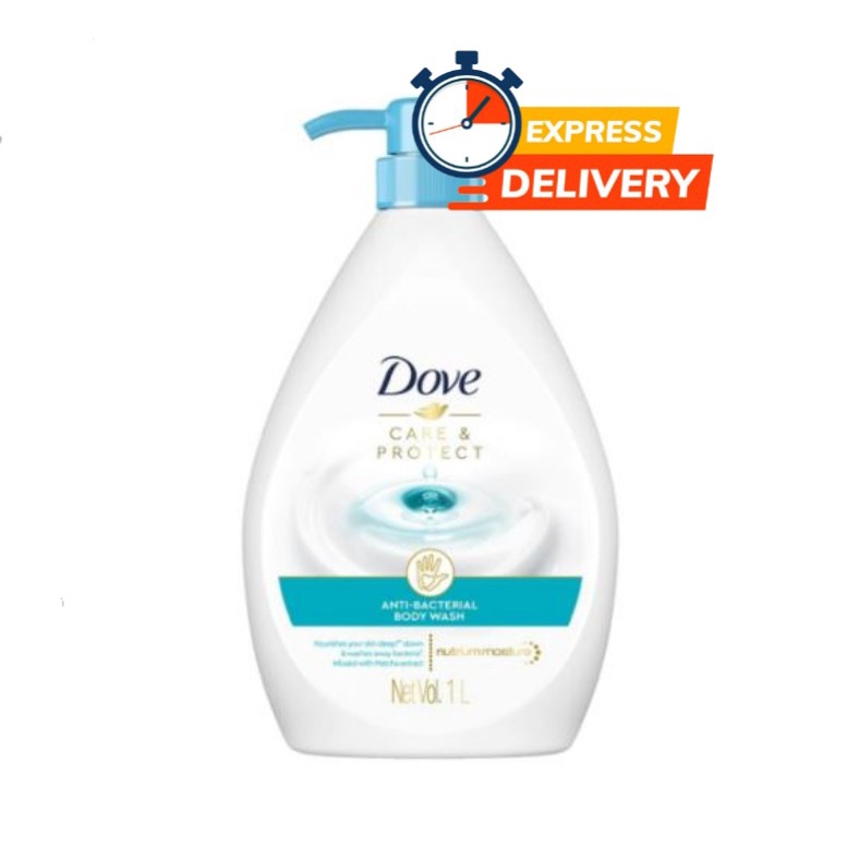 DOVE Antibacterial Body Wash Care & Protect 1L Shopee Philippines