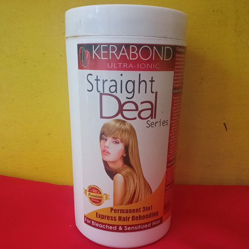 STRAIGHT DEAL SERIES 3in1 REBONDING CREAM Shopee Philippines