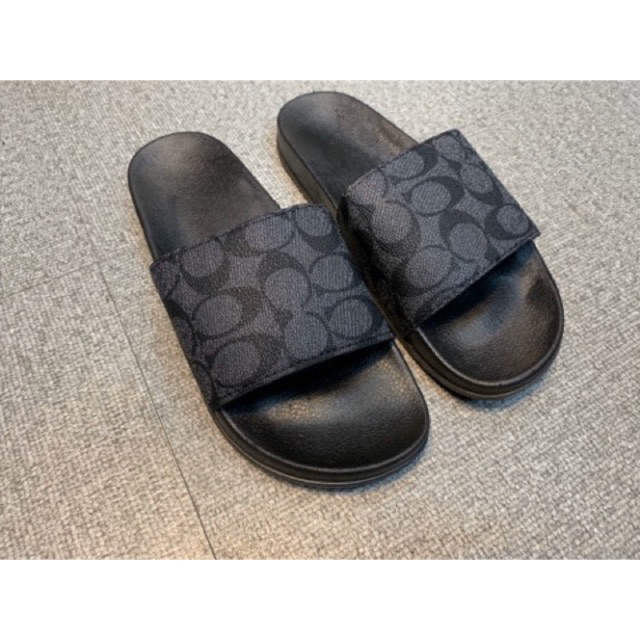 Coach slippers online mens