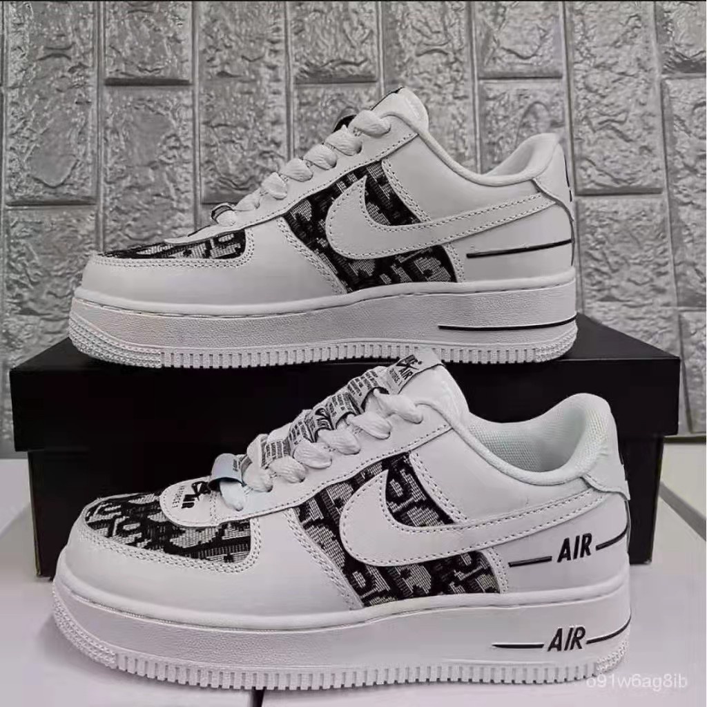 Fashion low-cut airForce1 Rubbershoes men and women's | Shopee Philippines