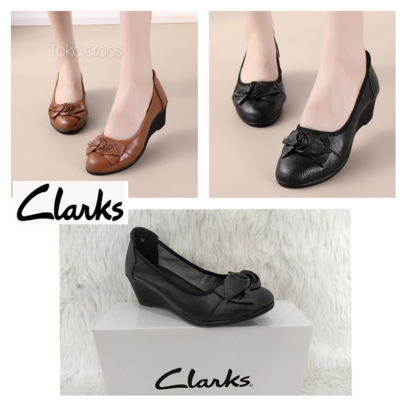 clarks wedges outlet