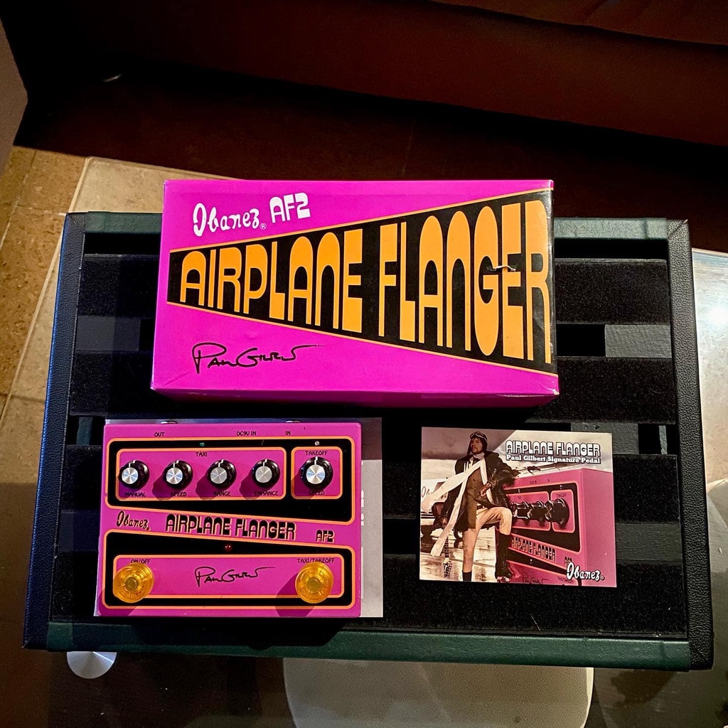 IBANEZ AF2 Paul Gilbert AIRPLANE FLANGER | Shopee Philippines