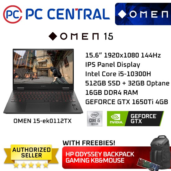 Hewlett Packard HP Omen Gaming Laptop 15Ek0112tx (15 Inch I510300h