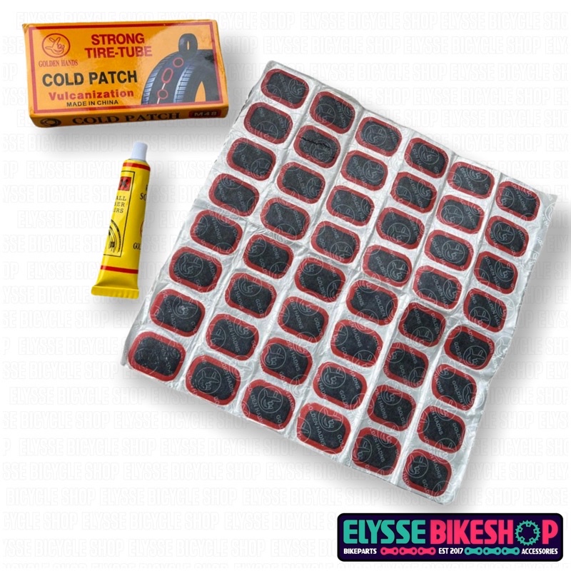 🇵🇭 Cold patch 48pcs patch Bicycle vulcanizing kit Shopee Philippines