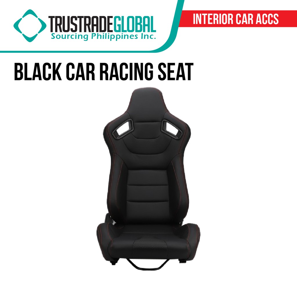 Black Car Seat /Universal Adjustable Racing Seat For Sport Car