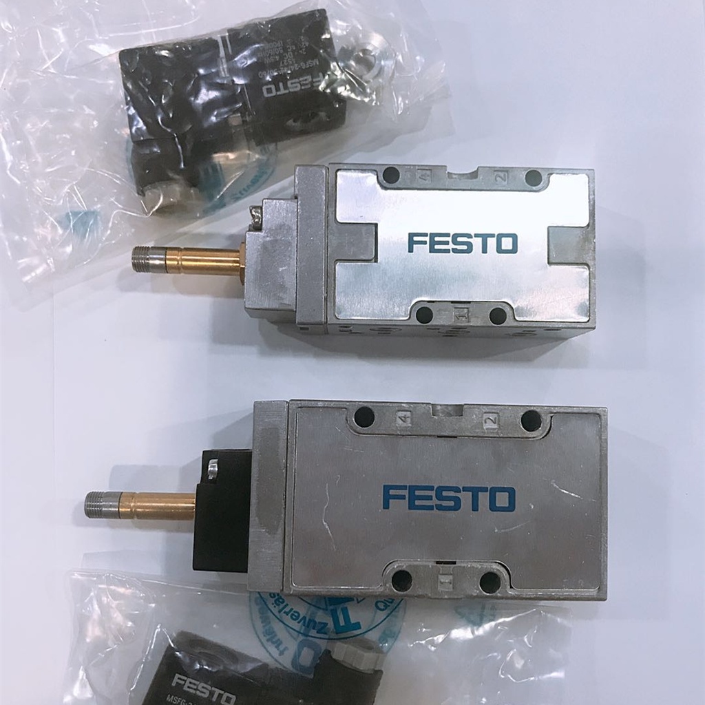 Festo Solenoid Magnetic Valve Mfh-5-1 / 8-B Mfh-5-1 / 4-B 15901 19758 ...