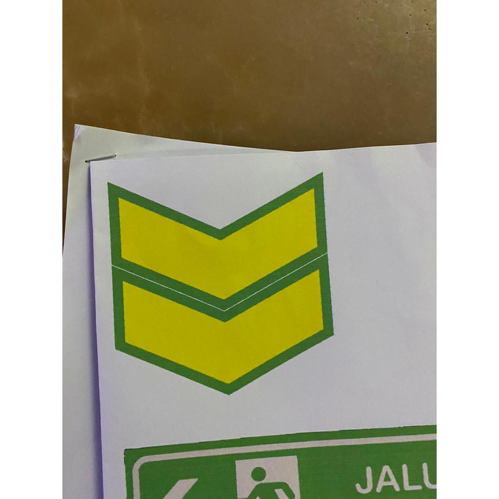 HIJAU UK GREEN ARROW CHILDREN'S RAMBU STICKER 6.5x7CM | Shopee Philippines