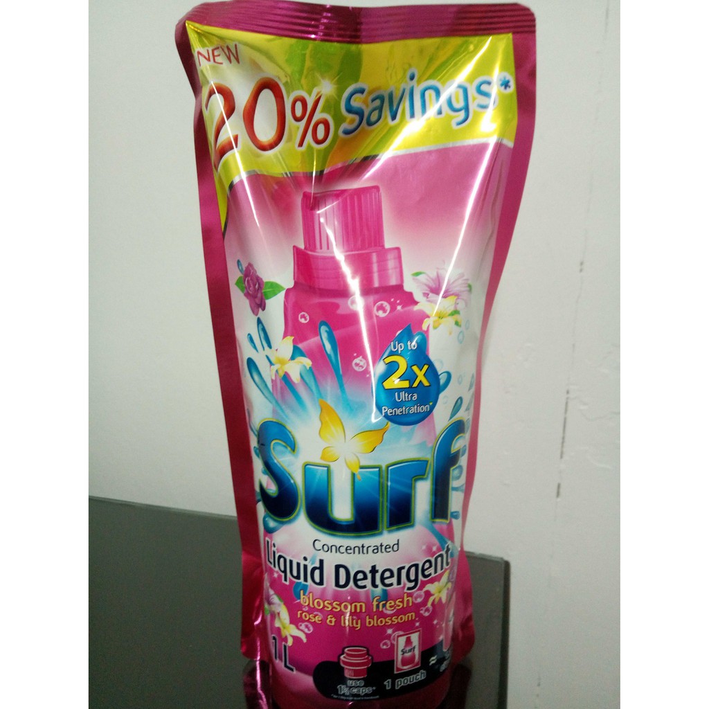 Surf Liquid Detergent Refill 1L Shopee Philippines