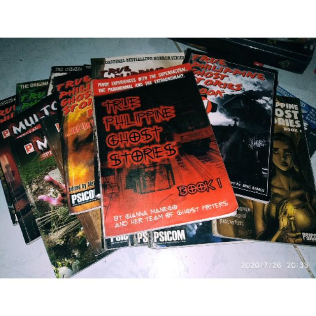 True Philippine Ghost Stories / Multo - Filipino Horror Books | Shopee ...