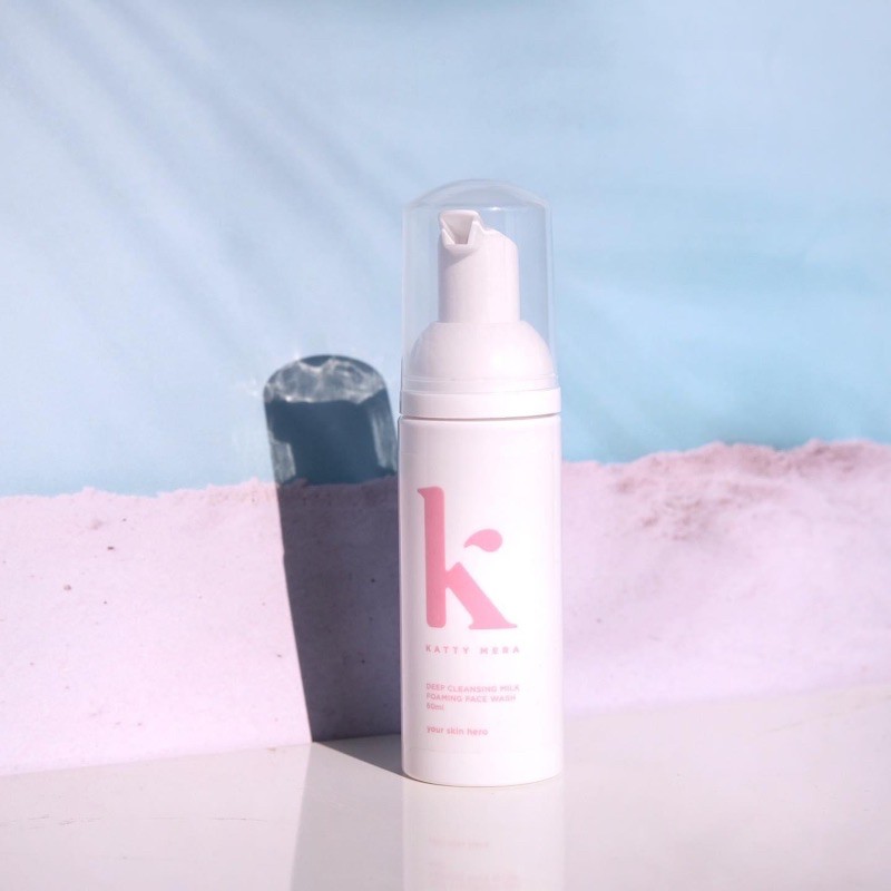 Katty Mera | Deep Cleansing Milk Foaming Face Wash (60ml) | Shopee Philippines