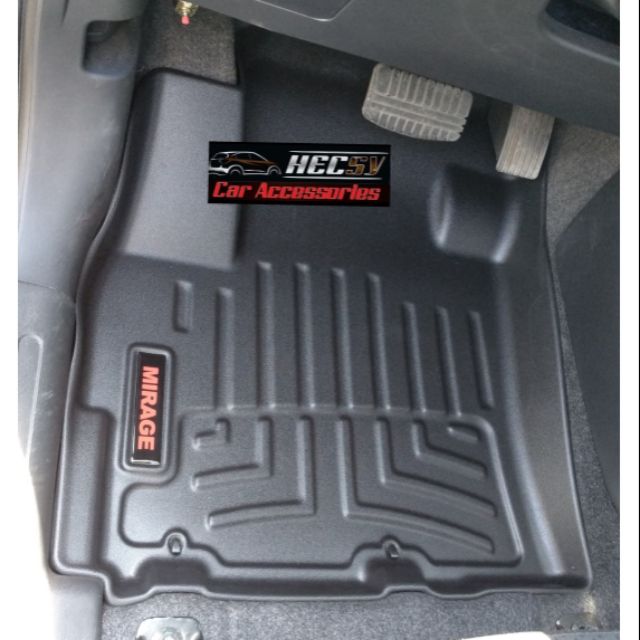 Mirage Hatchback G4 Deepdish Matting Floor Liner Deep dish mat Shopee